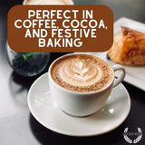 Gingerbread Cane Sugar | Gourmet Replacement For Plain Processed Sugar | Artisanal Infused Sugar | All Natural, Non GMO | Hand Crafted in Small Batches | Made in USA | GLP-1 Friendly | Magnetic Tin | Gustus Vitae | #91