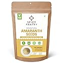 SPICY PANTRY Amaranth Seeds 12 oz - Gluten-Free Ancient Grain Rich in Protein & Minerals - Use for Porridge, Popped Snacks, Baking & Salads