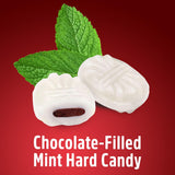 Chocolate Filled Mints Candy, 2lb Pack of Chocolate Mint Candy Individually Wrapped, Perfect Mint Candies for Party Favors and Everyday Enjoyment