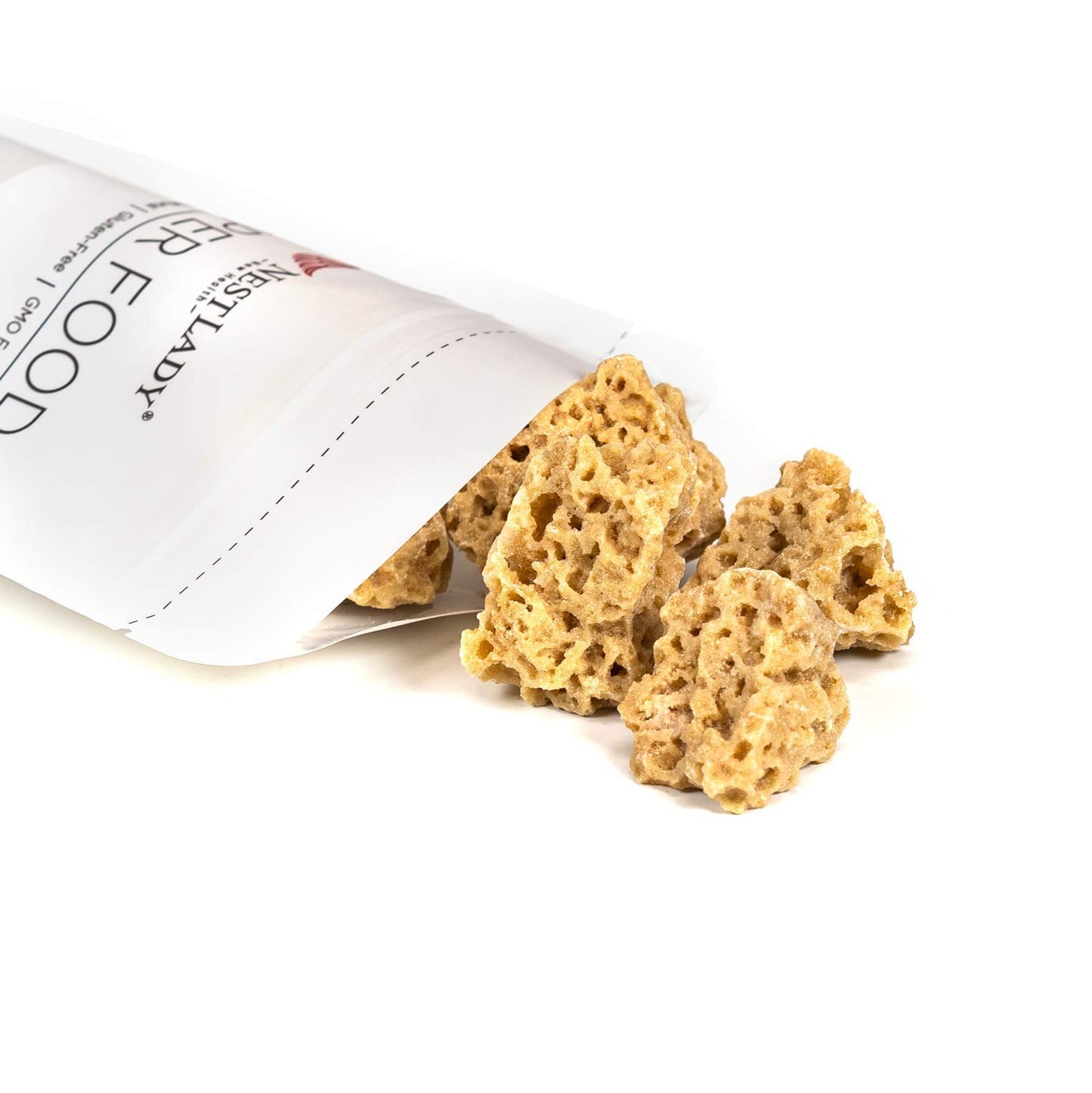 NESTLADY Natural Honey Comb Rock Sugar, 100% Natural, ???, Used in Sweet Desserts, Soups, and Cakes, Good For Health | Net weight: 100g (3.53oz)