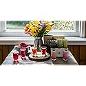 Tea Gift Set + 1 Tea Pot Infused Tea Set. The Unforgettable Gift for Tea Lovers! Contain 4 Assorted Teas: Ginger Turmeric Herbal, Black Tea, Green