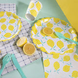 Generic 50 Lemon Disposable Paper Dinner Plates (7" Plate) for Kids, Baby, Wedding Shower, Christmas, Brunch & Garden Party Supplies