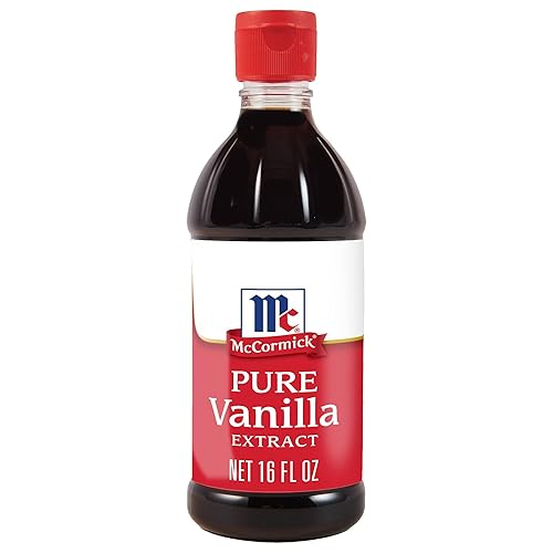 McCormick Vanilla Extract, Pure, No Corn Syrup, Gluten Free, Rich, Sweet Flavor and Aroma for Baking and Savory Dishes, 16 fl oz