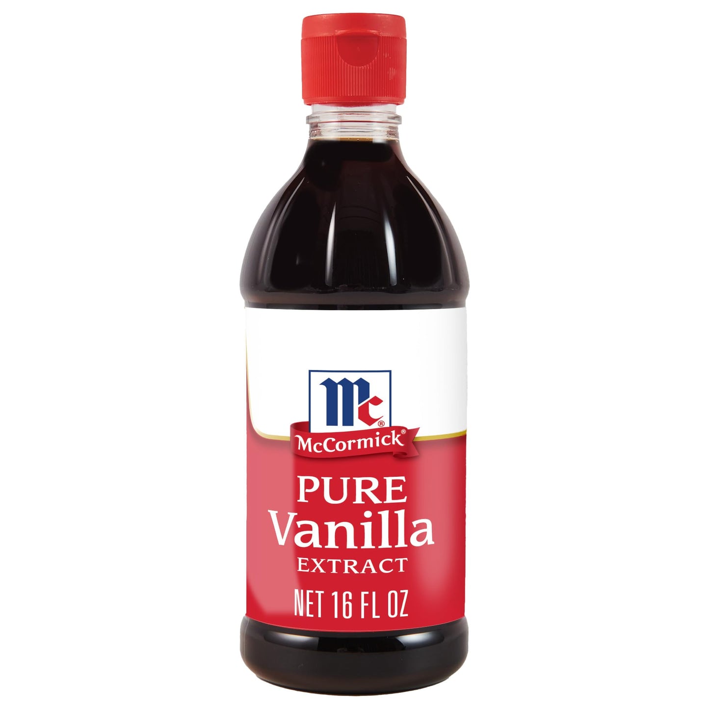 McCormick Vanilla Extract, Pure, No Corn Syrup, Gluten Free, Rich, Sweet Flavor and Aroma for Baking and Savory Dishes, 16 fl oz