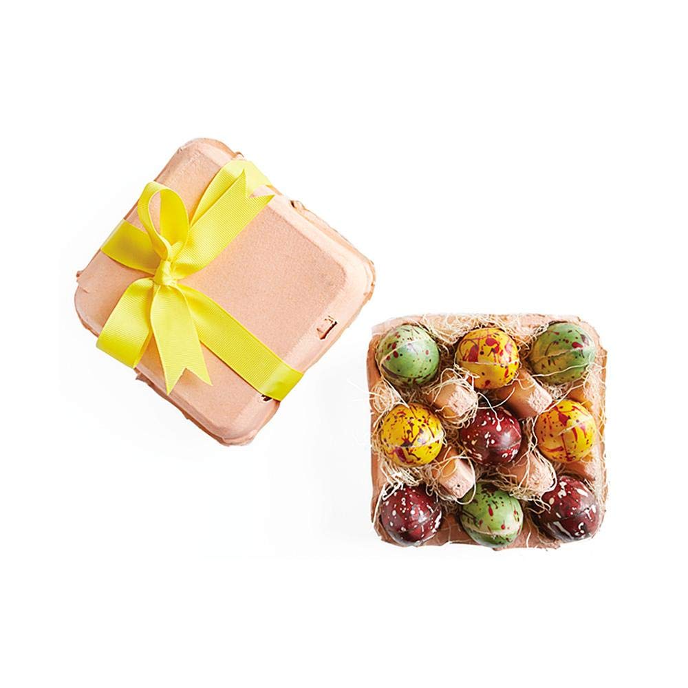 Knipschildt Chocolatier Chocolate Easter Eggs Sampler Carton (9 Eggs)