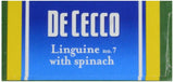 De Cecco Pasta Linguini with Spinach Pasta, 12 oz
