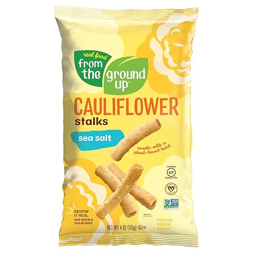From the Ground up Sea Salt Cauliflower Stalks, 4 OZ