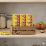 BeIVit@ Cinnamon Brown Sugar Whole Grain Breakfast Biscuits, Crunchy Breakfast Snacks, Individually Packaged, 25 Count