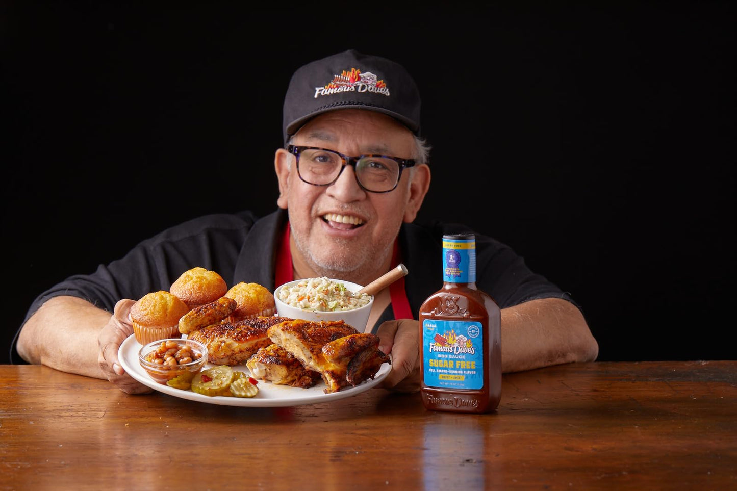 Famous Dave's - 1 pck, Sugar Free BBQ Sauce (18 oz.)