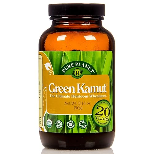 100% Organic Dried Green Kamut Juice