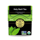 Buddha Teas - Holy Basil - Organic Herbal Tea - For Cognitive Balance & Overall Health - Ayurvedic Tulsi - With Antioxidants - Caffeine Free - 100%