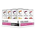 CELSIUS Fitness Drink 9-Flavor Variety Pack, Zero Sugar, Slim Can 12 Fl Oz (Pack of 12)