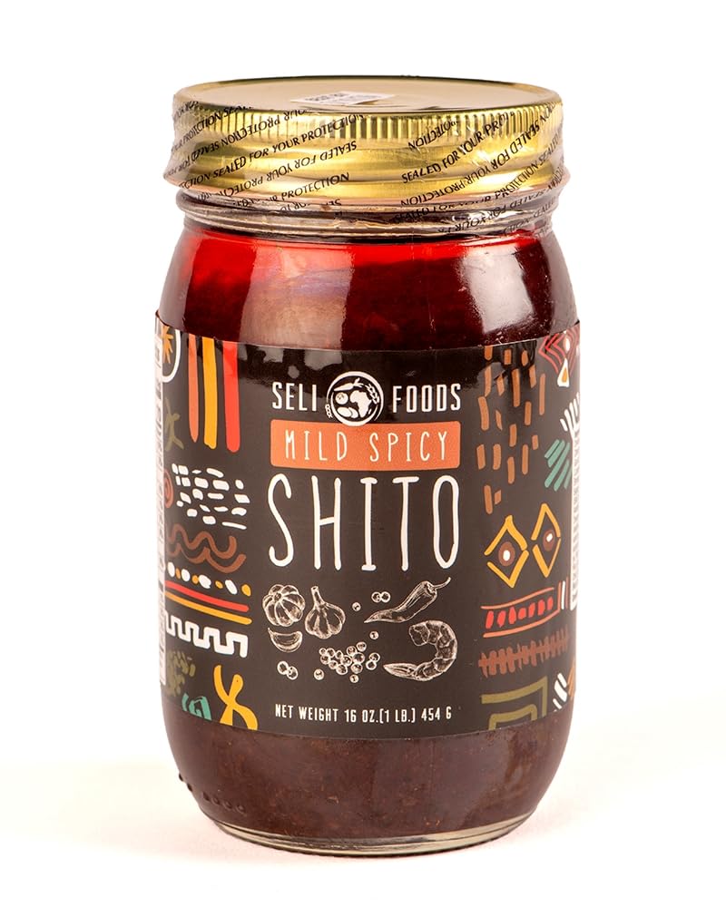 Shito Sauce/Seafood condiment/Chili Sauce/Hot pepper sauce Mild Spicy 16 oz jar
