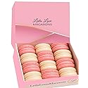 LeilaLove Macarons 15 Pink and white Macarons