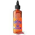 Racha Organics Medium Heat Sriracha Hot Sauce - USDA Organic Sriracha Sauce Made with Estate-Grown Thai Chili Peppers - Low-Sugar, Non-GMO, Gluten