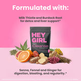 Detox Tea for Bloated Belly & Digestion | Loose Leaf Herbal Tea | Body and Colon Cleanse with Milk Thistle, Burdock Root, Senna Leaf | Digestive