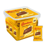 Bauducco Choco Biscuit Cookies - Crispy Chocolate-Covered Biscuits, Individually Wrapped for Snacking, Dessert, and Lunch Boxes, 25.3 oz (Pack of 40)