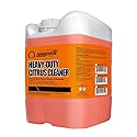 Nanoskin Heavy-Duty Citrus Cleaner & Degreaser Concentrate 5 Gallon, Low-Foam Solvent, Dilutes up to 1:32, Cuts Grease Tar Adhesives, Safe on Metal