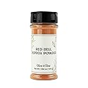 Olive & Vine Red Bell Pepper Powder, Sweet & Vibrant, For Seasoning & Sauces, Rich Tradition, Authentic Taste, For Global Recipes (3.86 Ounce)