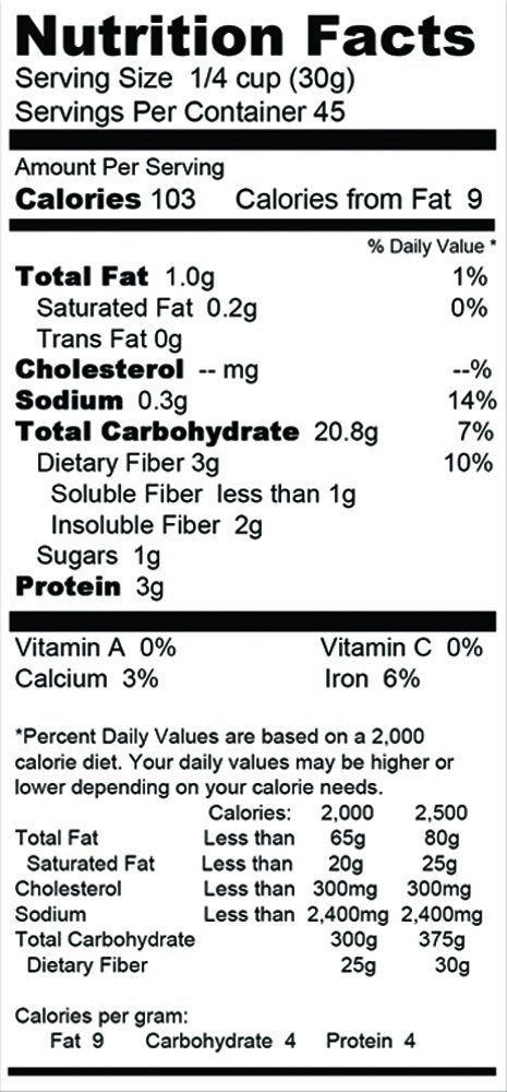 Gluten Free All Purpose Baking Mix ~ 7 1/2 Pound Bag