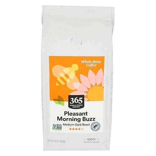 365 by Whole Foods Market, Pleasant Morning Buzz Vienna Roast Whole Bean Coffee - Bag, 10 oz