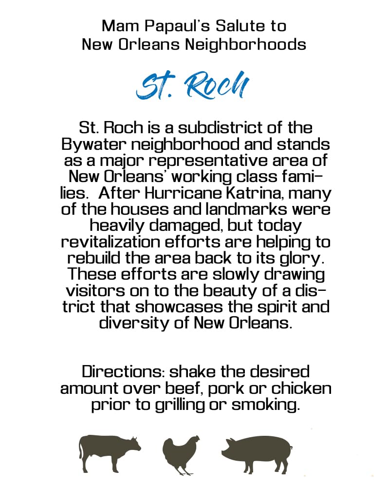 Mam Papaul's St. Roch Spicy Barbecue Rub
