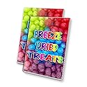 Freeze Dried Treats (24" X 36") 4mm Corrugated Plastic Panel, Graphics Applied to 1 Side (Pk of 2) | Fair Food, Desserts, Sweets, Snacks