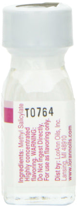 LorAnn Wintergreen SS Flavor, 1 dram bottle (.0125 fl oz - 3.7ml - 1 teaspoon) - 12 pack