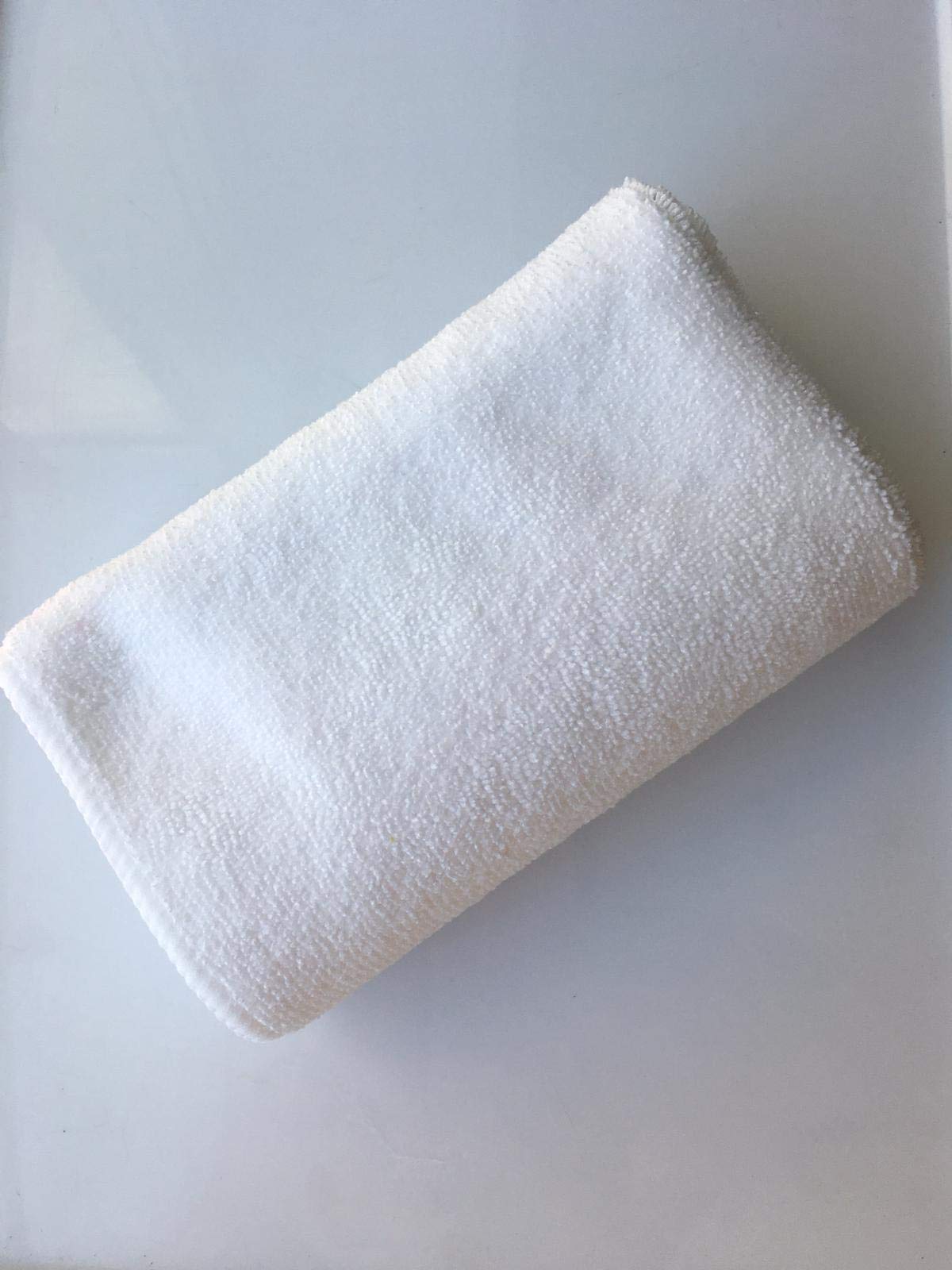 Microfiber Dryer Wrinkle Release Towel - Reusable Anti-Wrinkle Remover Sheet for Drying Machine Set Of 2 | White Wrinkle-Free Renewal Fabric Softener