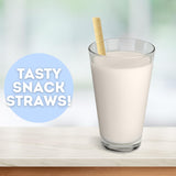 Rice Krispies Treats Cereal Straws, Sweet and Crunchy Wafer Tubes, On The Go Snacks, 5 Count, 1.76 Ounces