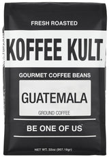 Guatemala Huehuetenango: Premium Medium Roast Ground Coffee - Gourmet, Single Origin Arabica Coffee Grinds (Ground, 32oz)