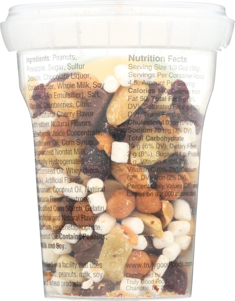 Grabeez Snack Cups Banana Split, 4.5 oz
