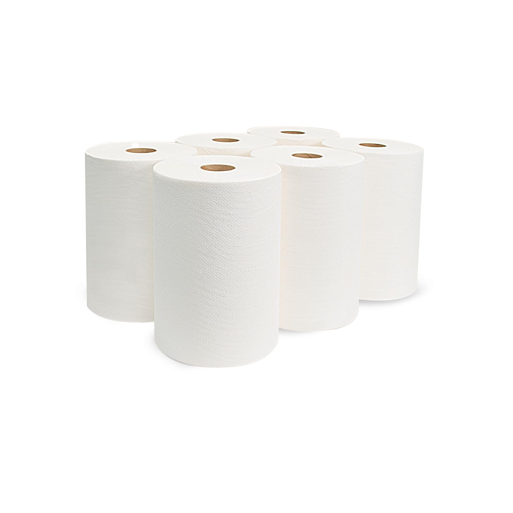 Morcon VT106 Valay Premium TAD 10 Inch Hardwound Roll Towels, 1-Ply, 550 ft., White, 6 Count