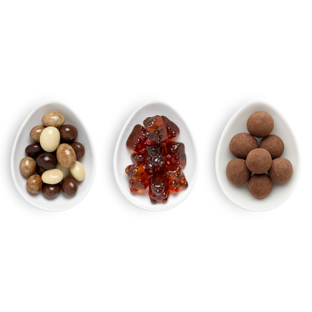 Caffe Luxxe x Sugarfina Coffee Lovers Bundle, Mini Coffee Candy Cup, Pack of 6 | Espresso Bears, Cold Brew Cordials, Chocolate Espresso Beans