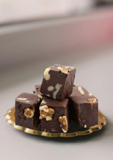 8oz. Nuts To You Smooth Chocolate Walnut Kettle Fudge | Fresh Gourmet Candy | Decadent and Delicious Handcrafted Fudge