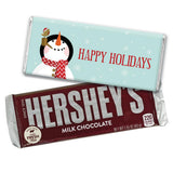 Christmas Candy Personalized Holiday Snowman Chocolate Bars (36 Count)