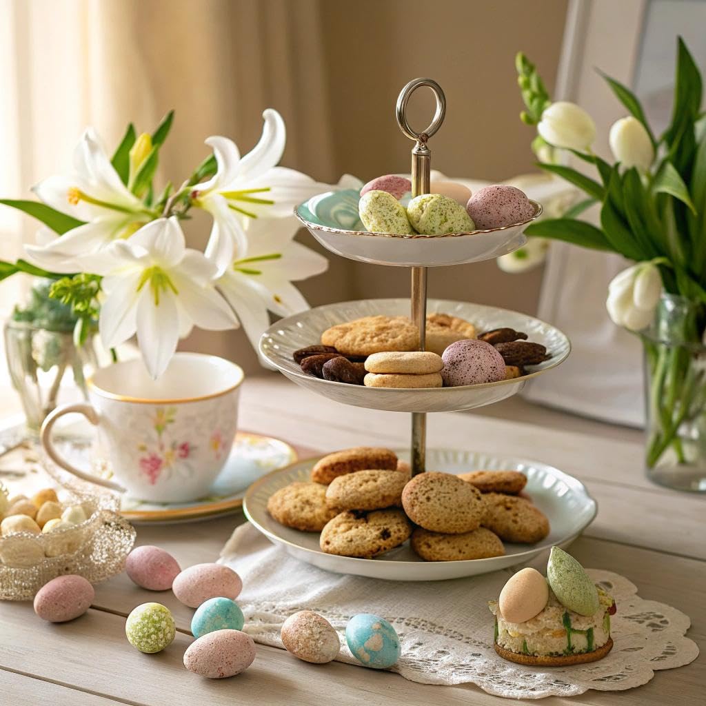 Happy Easter Cookie Gift Basket Chocolate Chip Cookies For Men Women Kids | INDIVIDUALLY WRAPPED | Large Cookies Fresh Bakery Treats Assortment