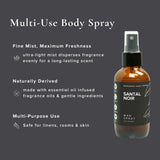 BROKEN TOP Organic Linen & Room Spray (Santal Noir)