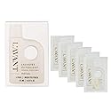 L'AVANT Collective Luxury Travel Laundry Detergent | Fresh Linen | Non-Toxic Concentrated Liquid Laundry Soap Packets | Plant-Based, HE Compatible