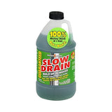 Instant Power Slow Drain Build Up Remover - Prevents Clogs, Ends Slow Drains for Sinks,Tubs, Showers, Toilets, Disposals, RVs, 2 Liters