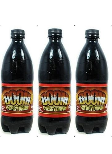 Boom Jamaican Energy Drink ORIGINAL (Pack Of 3) TS