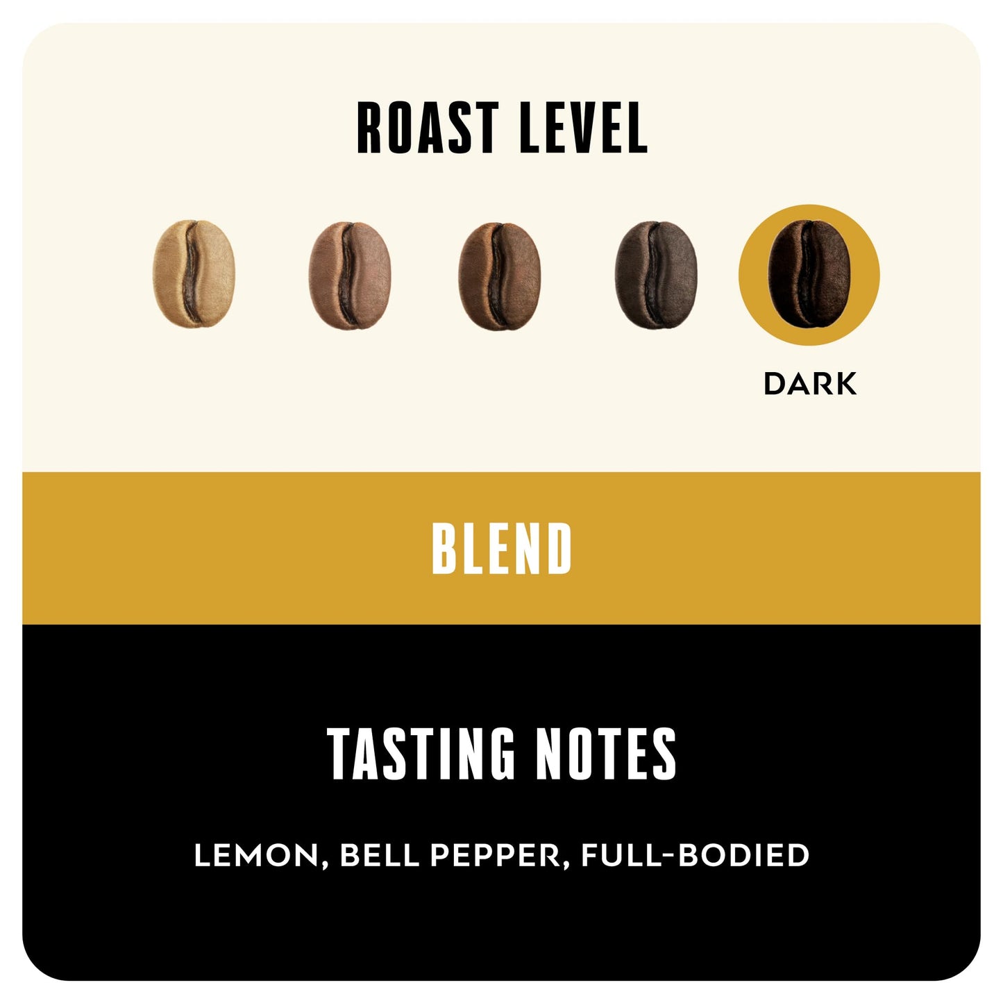 BLK & Bold Whole Bean Coffee, Espresso Dark Roast, Coffee Beans, Bold Heavy Body with Smooth Toasty Finish, Fresh Roasted Coffee for Espresso Machine