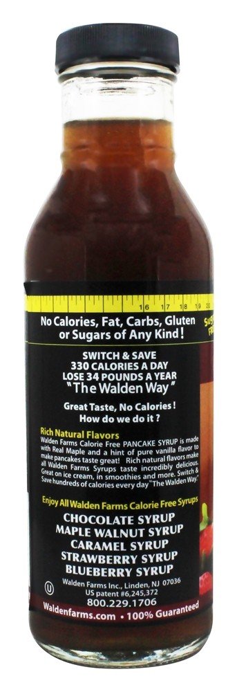Walden Farms Pancake Syrup 12 Oz (Pack of 3)