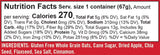 Bob's Red Mill Gluten Free Oatmeal Cup, Apple & Cinnamon (Single)