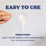 Washed Up Goods Sandalwood Laundry Detergent Powder | Only 100% Pure Essential Oils | Safe for Sensitive Groups | Powerful Clean | Plant