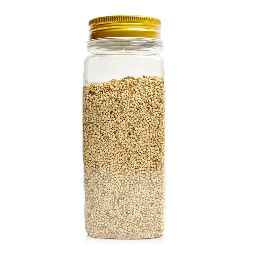 Pereg Seasoned Quinoa Roasted Garlic, (10.58 Oz x 6 pack), Pre-Washed Whole Grain Quinoa Flavored with Garlic, Vegan, Gluten Free Grain, Rice & Pasta Alternative, Weight Loss Friendly & Healthy Snack