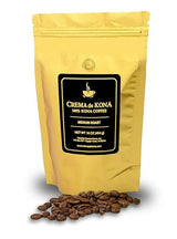 CREMA de KONA Roasted 100% Kona Coffee Beans (Medium Roast, 1 pound)