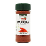 Badia Organic Paprika, 2 oz - Sweet & Smoky Flavor, Ground Red Pepper for Cooking, Seasoning, and Garnishing
