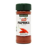 Badia Organic Paprika, 2 oz - Sweet & Smoky Flavor, Ground Red Pepper for Cooking, Seasoning, and Garnishing