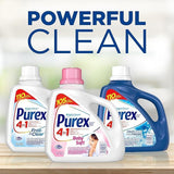 Purex 2582205 Purex Baby Soft, Hypoallergenic Liquid Laundry Detergent, 4.23L, 105 Loads, Blue